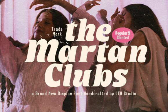 The Martan Clubs Display Font By letterhend