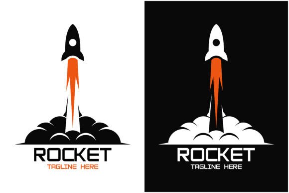 Rocket Logo Icon Vector Design.