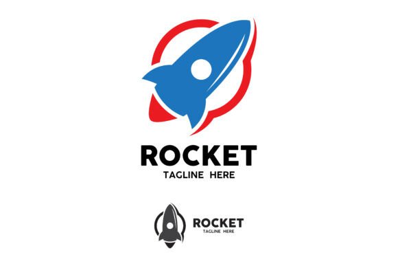Rocket Logo Icon Vector Design.