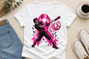 Baseball Skeleton Breast Cancer PNG Graphic by ArceusDigital · Creative ...