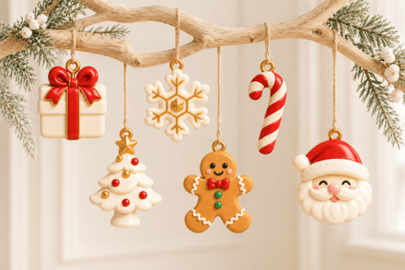 Happy New Year Snowman Couple STL – Christmas 3D Print File for Holiday Decor - Image 13