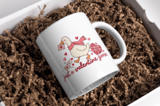 Just a Valentine Goose, Valentine’s PNG Graphic by Design Station ...