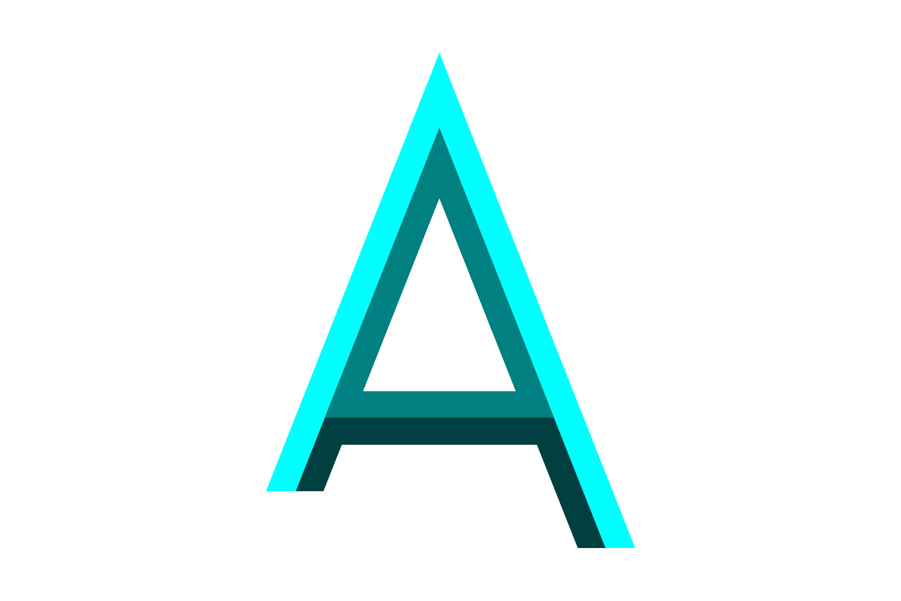 Letter a Logo Design Template