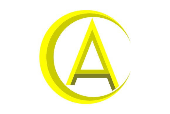 Letter a Logo Design Template