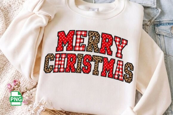 Merry Christmas Png Preppy Leopard Png Graphics