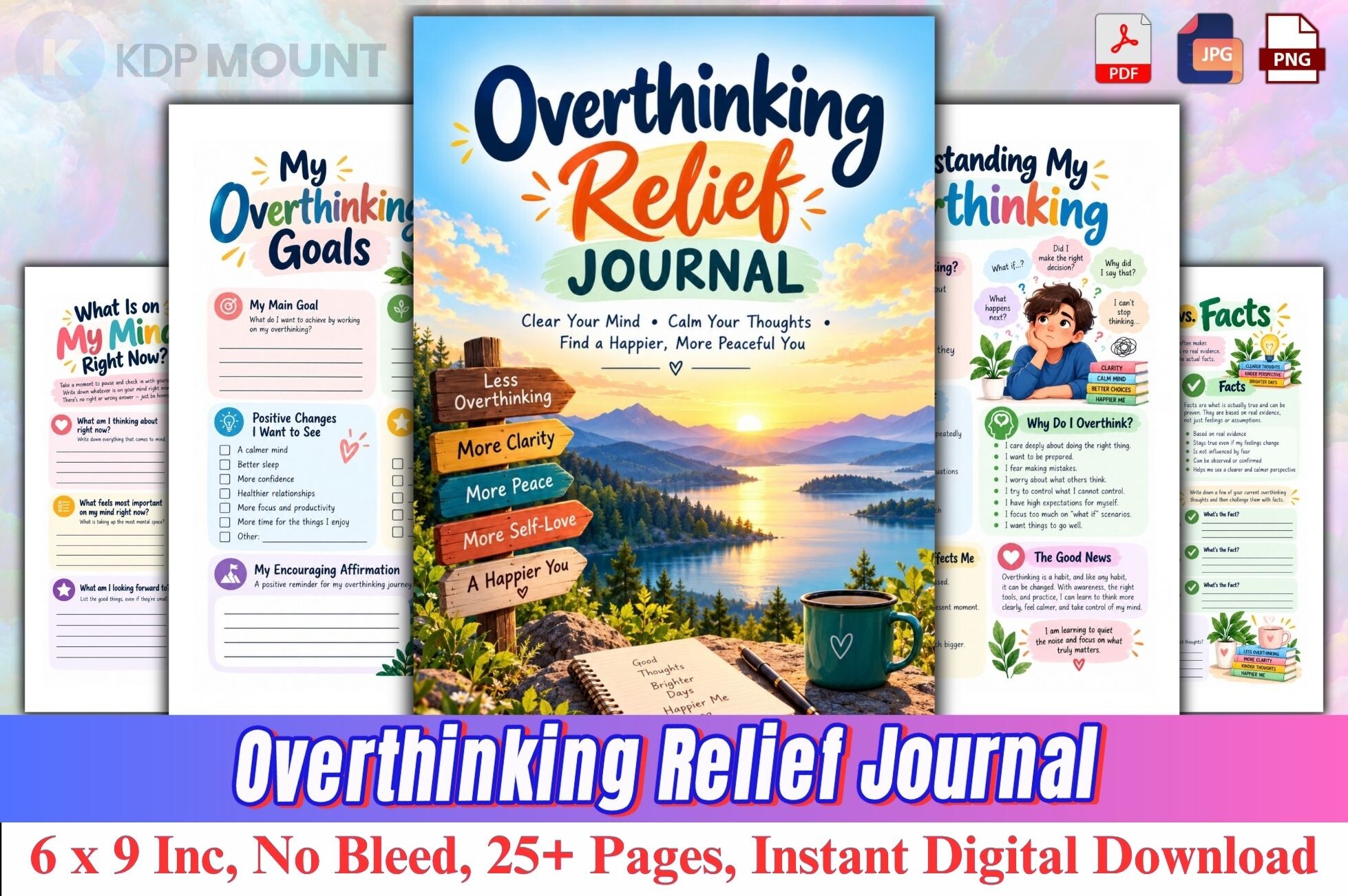 Overthinking Relief Journal