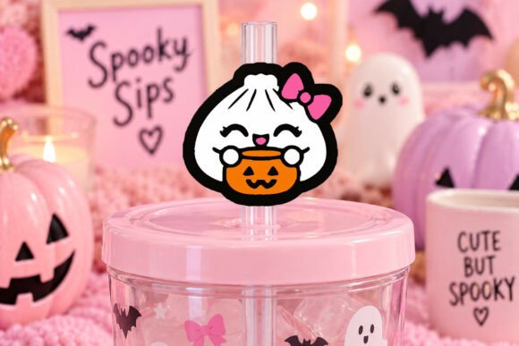 Halloween Ghost Figurine 3D STL File  Cute Printable Ghost Décor - Image 8