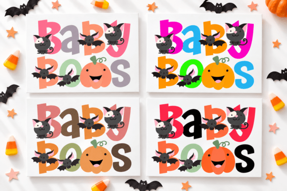 Baby Boos Font - halloween fonts
