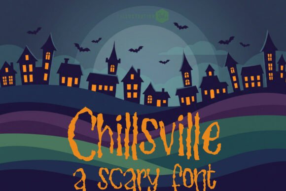 Chillsville Font - halloween fonts