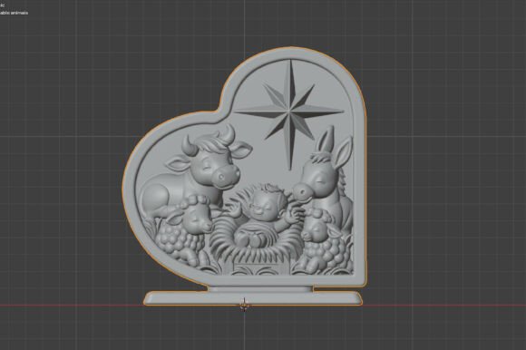 Christmas Nativity Scene & Wise Men STL Set – 3D Printable Holiday Figures - Image 6