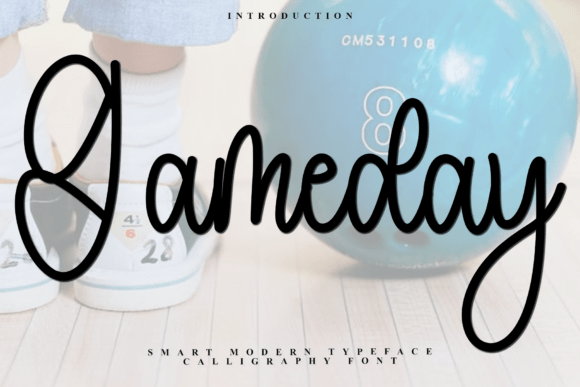 Gameday Script & Handwritten Font By FreshTypeINK