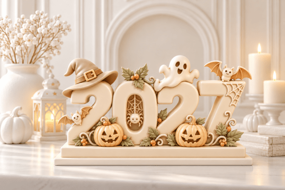 Halloween Ghost Figurine 3D STL File  Cute Printable Ghost Décor - Image 6