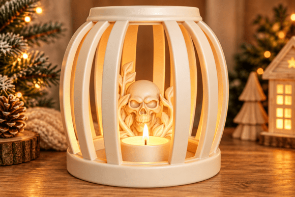 Halloween Candy Box STL – 3D Printable Coffin Candy Holder for FDM & Resin - Image 19