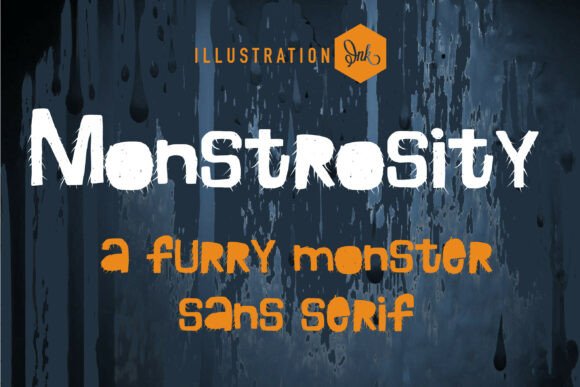 Monstrosity Font - halloween fonts