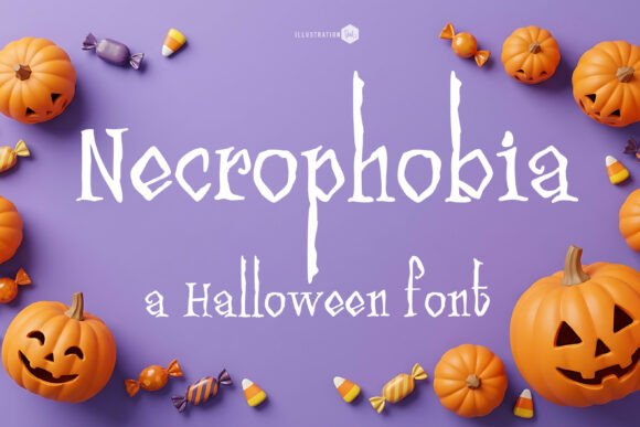 Necrophobia Font - halloween fonts