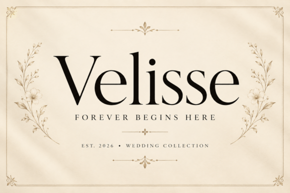 Velisse Serif Font By Colourful