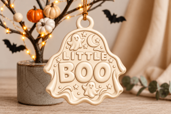 Trick or Treat Halloween Keychain 3D STL – Pumpkin, Ghost & Bat Print File - Image 18