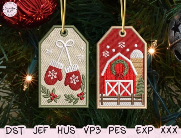 Christmas Embroidery Design Set