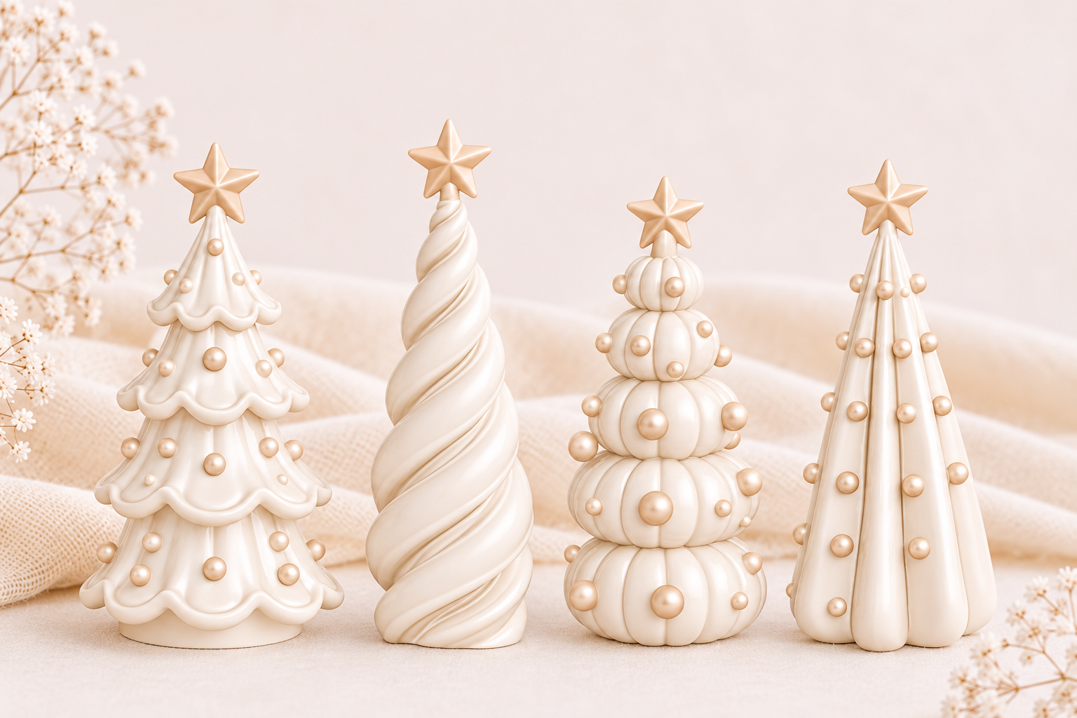 Christmas Tree Collection 3D Printing STL Files - 4 Festive Designs - Image 4