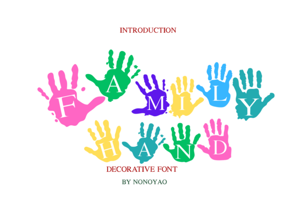 Family Hand Decorative Font By Nongyao