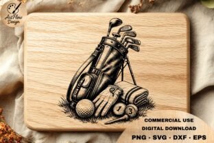 Golf Bag SVG · Creative Fabrica