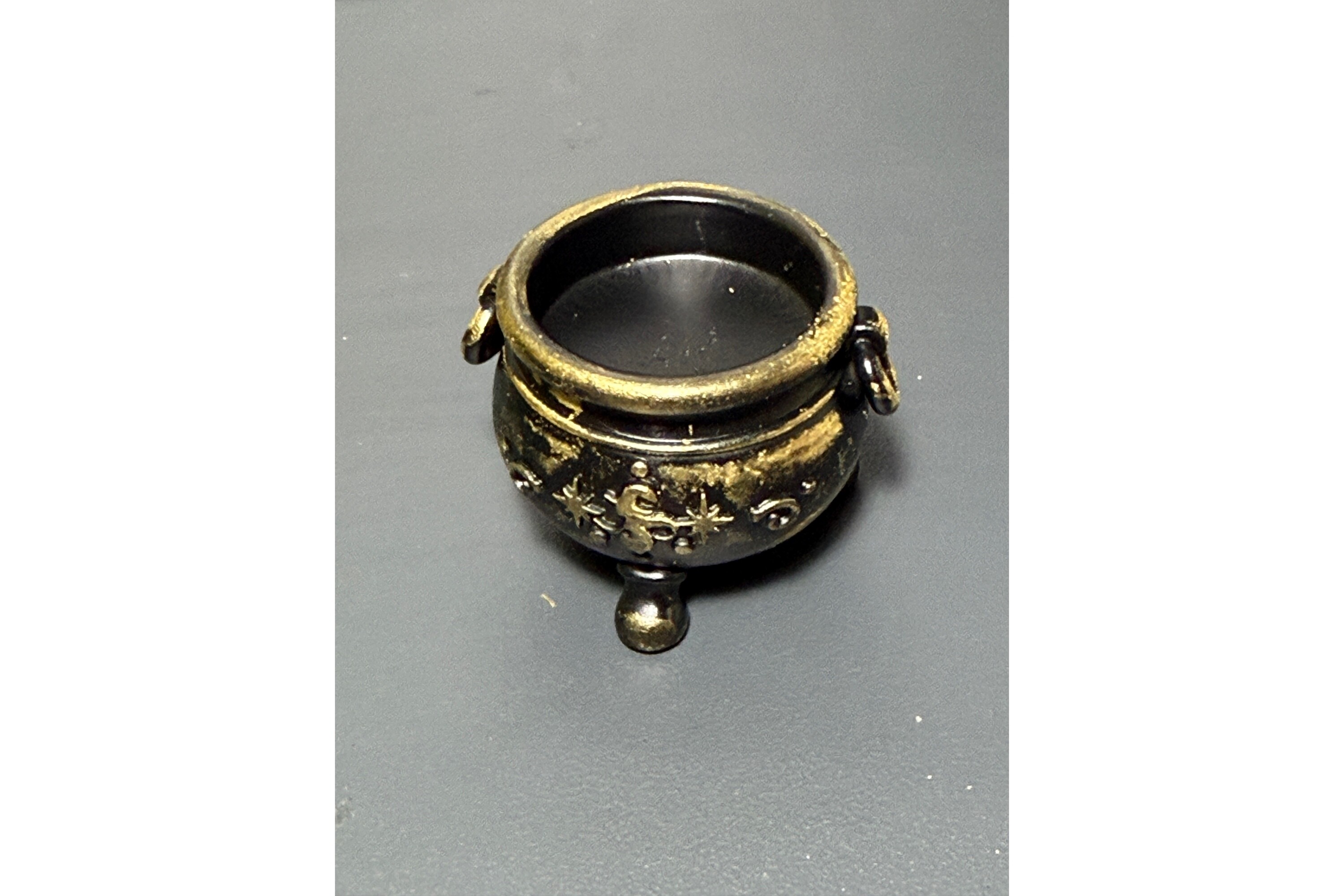 Miniature Halloween Witch Set - STL 3D Print Files: Celestial Cauldron & Witch Legs - Image 3