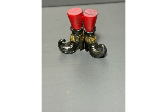Miniature Halloween Witch Set - STL 3D Print Files: Celestial Cauldron & Witch Legs - Image 2