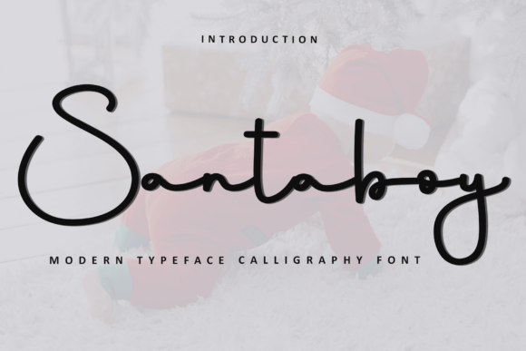 Santaboy Script & Handwritten Font By FreshTypeINK