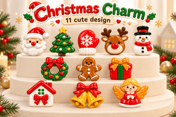 Happy New Year Snowman Couple STL – Christmas 3D Print File for Holiday Decor - Image 12
