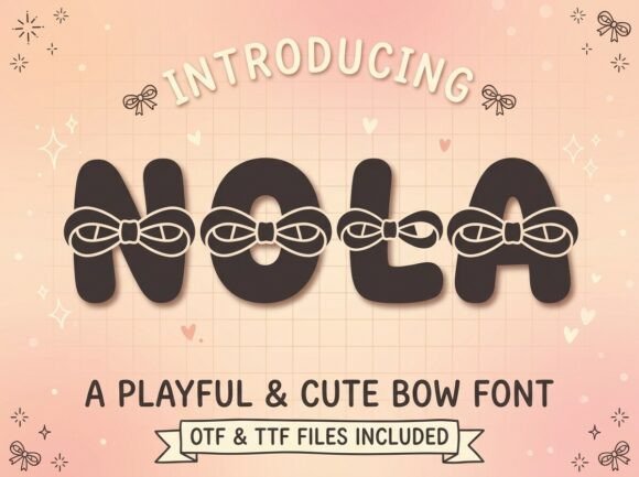 Nola Decorative Font By Angel_Srapix