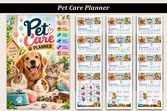 Pet Care Planner | Printable Pet Health