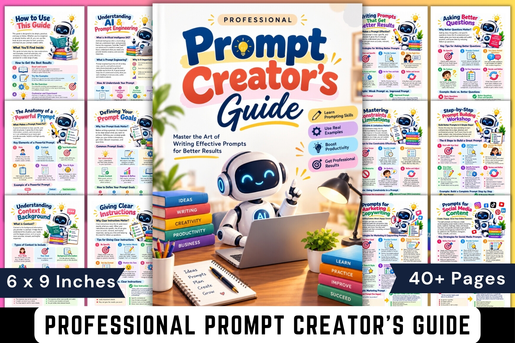 Professional Prompt Creator’s Guide Graphic by Mahira Pro · Creative ...