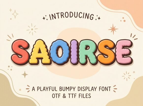 Saoirse Decorative Font By Angel_Srapix