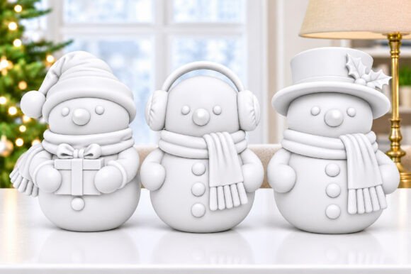Christmas Noel Decor STL 3D Print – Holiday Table & Mantel Model - Image 19