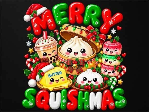 Kawaii Christmas Food PNG Graphic Illustrations By CREATIVE DESIGN ZONE