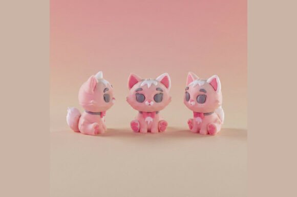 Little Paws Club Halloween Pack 1 – 3D Printable Spooky Room & Costumes - Image 11