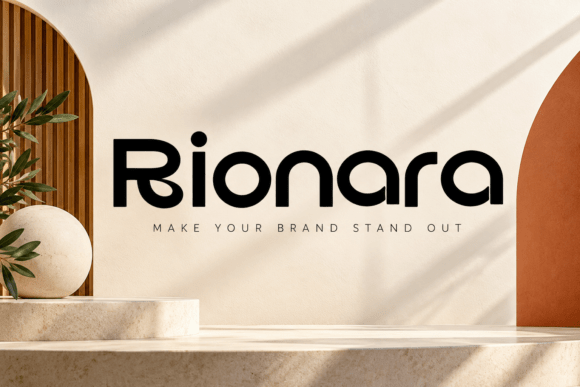 Rionara Sans-Serif-Schriftarten Schriftart Von Bundle