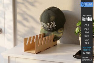 Laser Cut Rak Cap Rack Laser Cut | Cap Holder Laser · Creative Fabrica