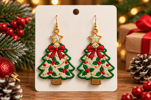 Christmas Tree Earrings
