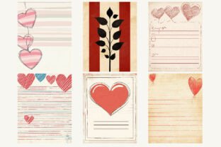 Colorful Heart Note Pages Graphic by ShadowHero · Creative Fabrica