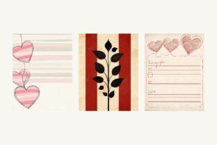 Colorful Heart Note Pages Graphic by ShadowHero · Creative Fabrica