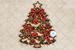Tree Plan In Graphics Faux Ripped Leopard Christmas Tree Png Graphic by studiopixelwave ...