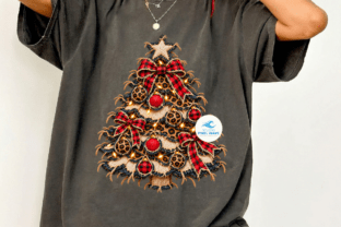 Faux Ripped Leopard Christmas Tree Png Graphic by studiopixelwave ...