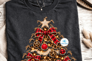 Faux Ripped Leopard Christmas Tree Png Graphic by studiopixelwave ...