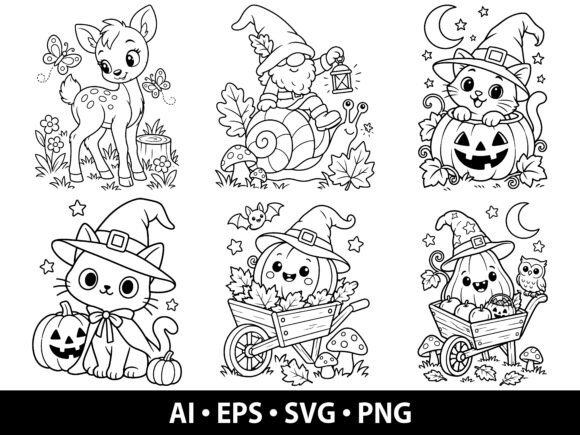 Ghost Coloring Pages Bundle Graphic by Design Bundle · Creative Fabrica
