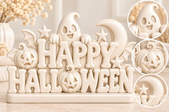 Halloween Witch Broom 3D Print - STL File for Spooky Halloween Decor - Image 10