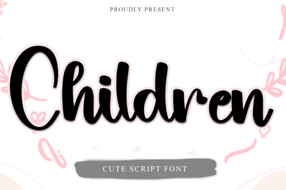 Children Script & Handwritten Font By Inermedia STUDIO
