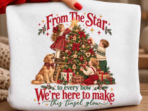 Christmas Tree Decorating Family Png We Graphics