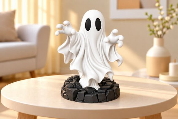 Cute Halloween Cat Trio  Spooky 3D Printable STL Files for Halloween Decor - Image 18