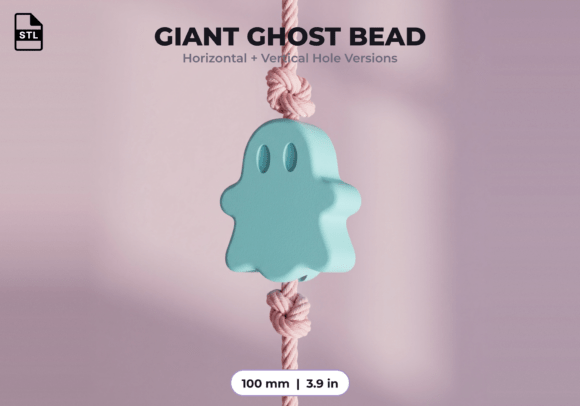 Giant Bat Bead STL - Halloween Garland & Bracelet 3D Print - Image 13